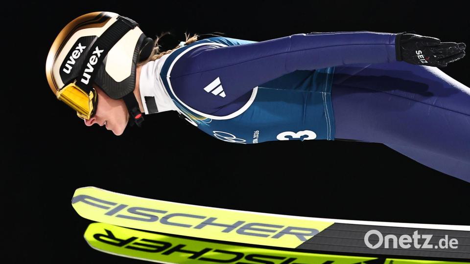 Katharina Schmid hat ihre Ziele fest im Blick. Bild: Daniel Karmann/dpa