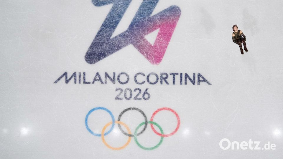 Eiskunstlauf von oben Bild: Bernat Armangue/AP/dpa