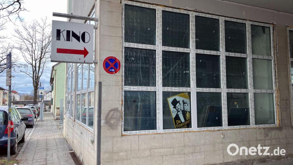 Das ehemalige Kino hat die AfD gemietet. Bild: Britta Schultejans/dpa