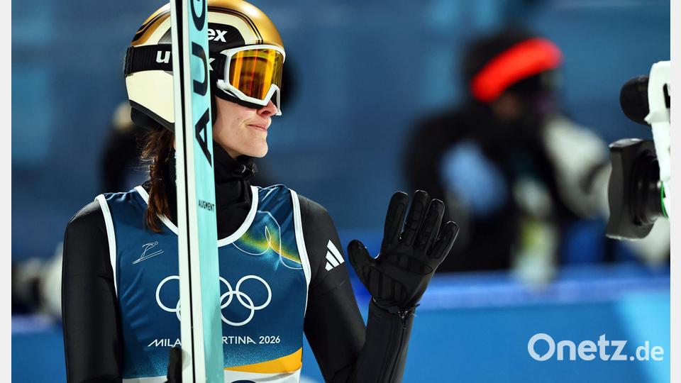 Selina Freitag wurde beste Deutsche. Bild: Daniel Karmann/dpa