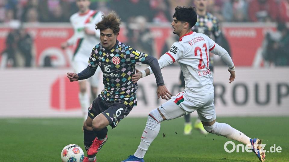 Mainz und Augsburg lieferten sich eine umkämpfte Partie. Bild: Florian Wiegand/dpa
