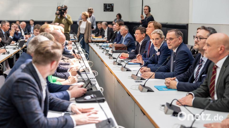 Die AfD-Fraktion sieht sich benachteiligt durch die Entscheidungen. (Archivfoto) Bild: Michael Kappeler/dpa