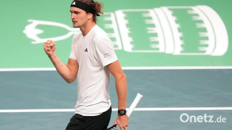 Bei der vergangenen Endrunde in Bologna war Alexander Zverev dabei. Bild: Luca Bruno/AP/dpa