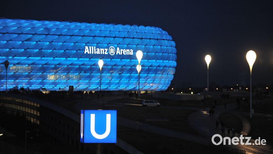 Die Anfahrt mit der U-Bahn zur Allianz Arena wird am Mittwoch voraussichtlich nicht möglich sein. (Archivbild) Bild: picture alliance / dpa