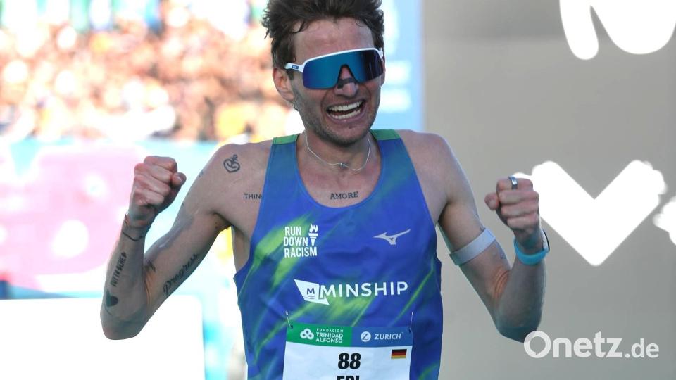 Erik Hille aus Nabburg blickt auf sein erfolgreichstes Jahr als Profi zurück. Der 37-Jährige siegte als erster Deutscher beim 32.Jungfrau-Bergmarathon in der Schweiz und stellte beim Marathon in Valencia mit zwei Stunden, zwölf Minuten und neun Sekunden einen neuen persönlichen Rekord auf. Bild: Danila Kurnikov