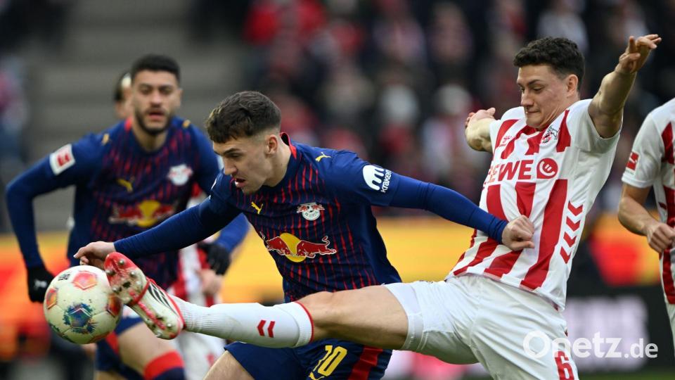 RB-Neuzugang Brajan Gruda stand bei seinem Debüt in der Startelf. Bild: Federico Gambarini/dpa