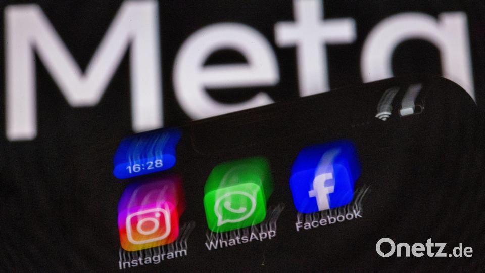 Auch die Meta-Apps Instagram und Facebook sind in der Vergangenheit ins Visier der EU-Kommission geraten. (Symbolbild) Bild: Jens Büttner/dpa