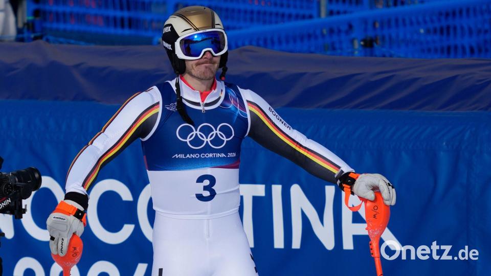 Zu wenig für eine Medaille: Linus Straßer nach dem Slalom. Bild: Julia Demaree Nikhinson/AP/dpa