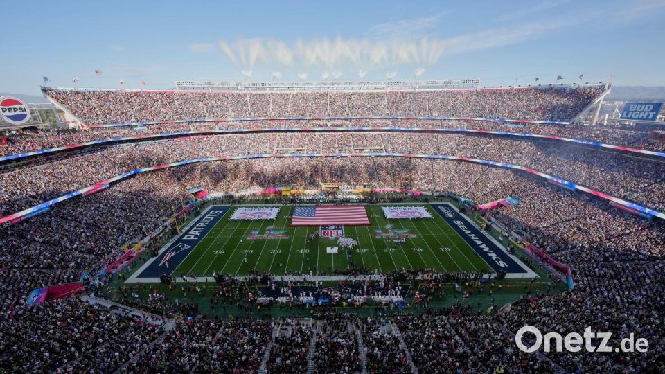 Die ganz große Bühne: Der Super Bowl in Santa Clara. Bild: Godofredo A. Vásquez/AP/dpa