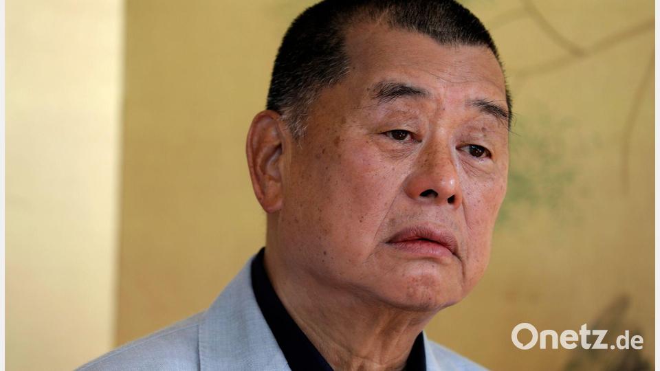 Das Hongkonger Gericht hatte Jimmy Lai bereits im Dezember für schuldig befunden. (Archivbild) Bild: Vincent Yu/AP/dpa