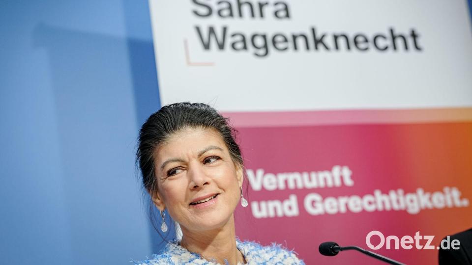 Sahra Wagenknecht hält es für sehr wahrscheinlich, dass ihre Partei eigentlich im Bundestag sitzen müsste. Bild: Kay Nietfeld/dpa