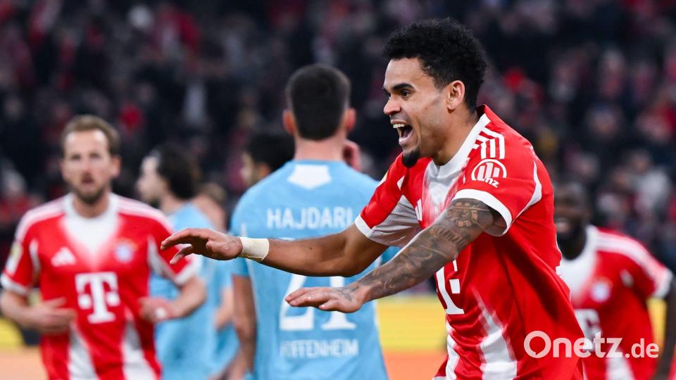 Luis Diaz ragte heraus. Bild: Sven Hoppe/dpa