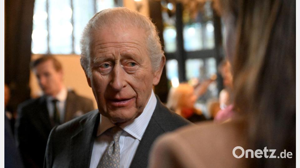 König Charles III. hat der Polizei seine Unterstützung bei etwaigen Ermittlungen gegen Ex-Prinz Andrew angeboten. (Archivbild) Bild: Paul Ellis/PA Wire/dpa