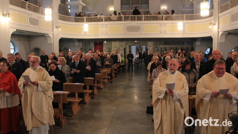 Blick in die gut gefüllt Klosterkirche Bild: kro