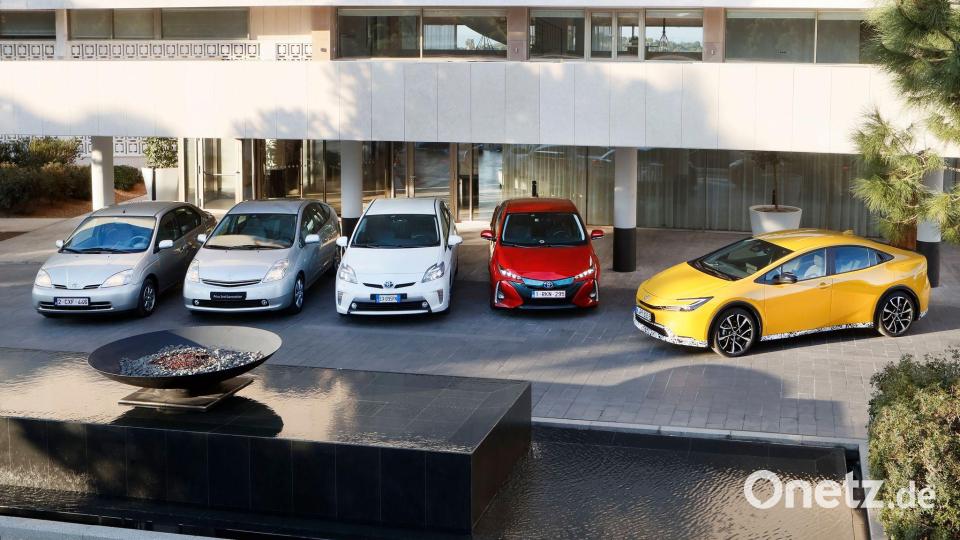 Den Prius gibt es inzwischen in fünfter Generation. Mehr als 5 Millionen Stück hat Toyota von allen zusammen weltweit verkauft. (Archivbild) Bild: Toyota/dpa-tmn
