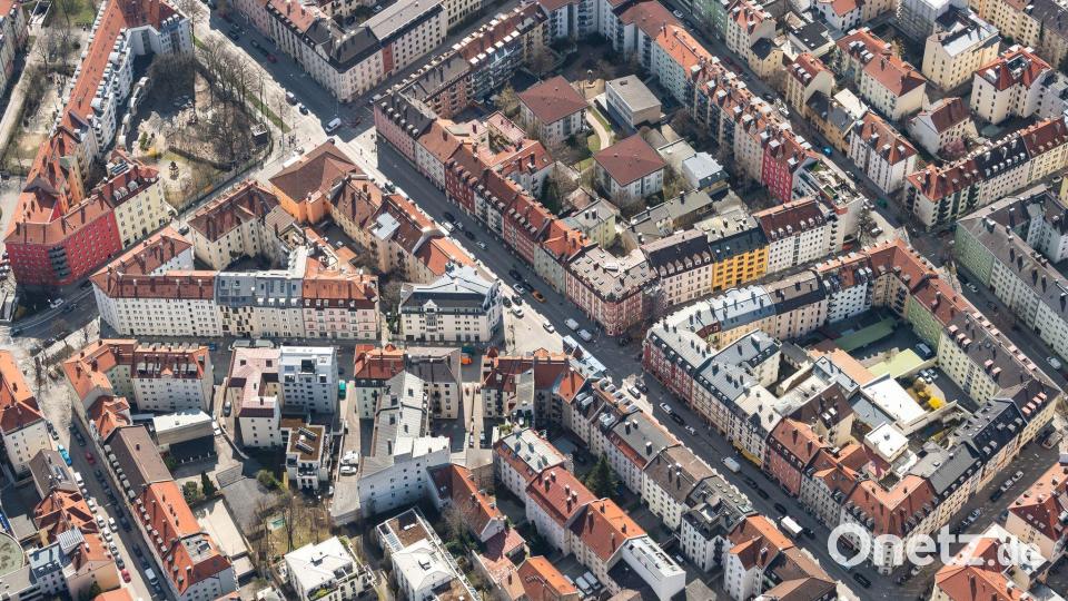 Wohnen ist in München besonders teuer. (Archivbild) Bild: Sina Schuldt/dpa