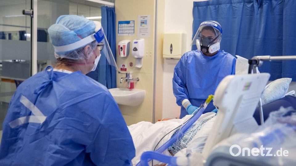 Das höhere Risiko von Übergewichtigen für einen schweren Krankheitsverlauf war Medizinern auch bei Covid aufgefallen. (Illustration) Bild: Peter Byrne/PA Wire/dpa