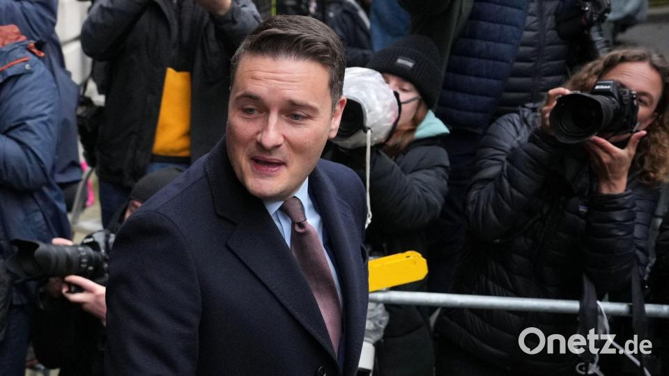 Gesundheitsminister Wes Streeting gilt als aussichtsreicher innerparteilicher Rivale Starmers. Bild: Kin Cheung/AP/dpa