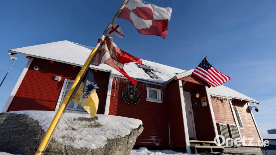 Der Konflikt um Grönland hatte sich zuletzt zugespitzt, weil US-Präsident Donald Trump mehrfach mit der Annexion der Arktisinsel drohte. (Symbolbild) Bild: Christinne Muschi/The Canadian Press/AP/dpa