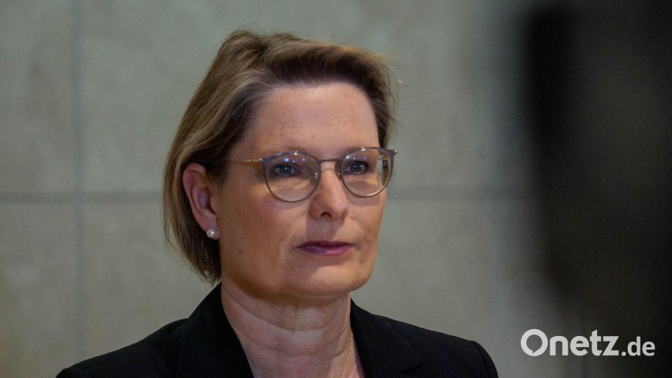 Justizministerin Hubig trifft mit Plänen zum Mietrecht in der Immobilienbranche auf Kritik. (Archivbild) Bild: Carsten Koall/dpa