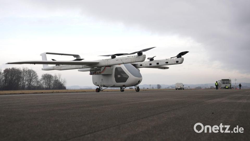 Bis 2031 soll der Senkrechtstarter des Start-Ups ERC System serienreif sein. Bild: Ehsan Monajati/dpa