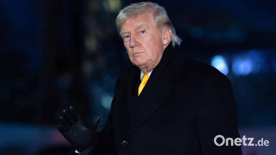 Trump legt im Handelsstreit mit Kanada nach. Bild: Jose Luis Magana/AP/dpa