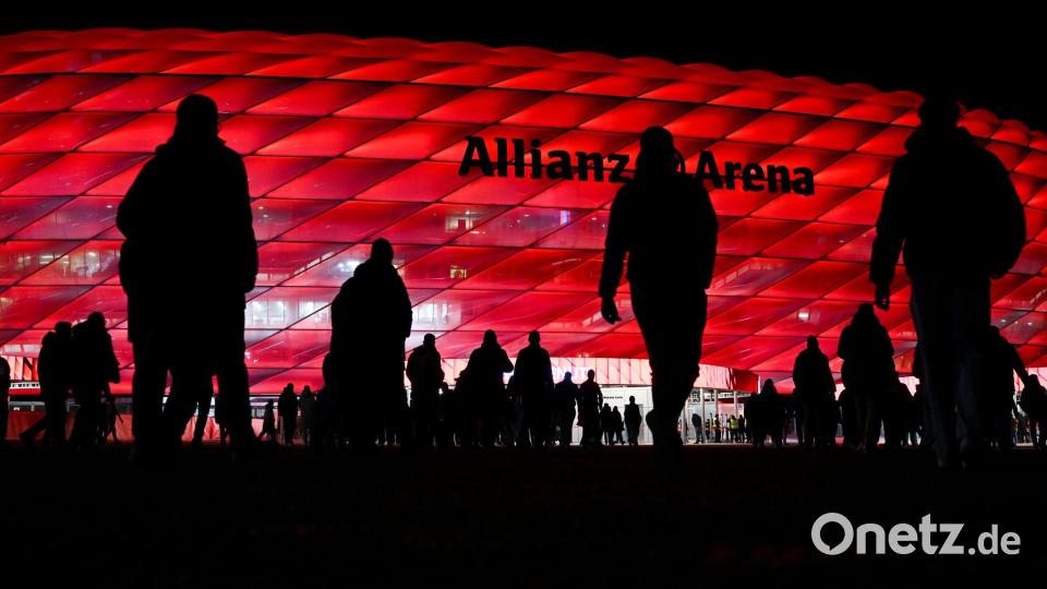 Die Anreise zur Allianz-Arena war vor allem mit dem Auto etwas langwieriger als sonst. Bild: Sven Hoppe/dpa