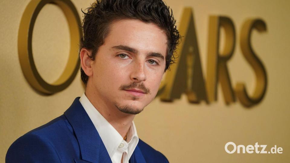 Schauspieler Timothée Chalamet ist zum dritten Mal für einen Oscar nominiert. Bild: Jordan Strauss/Invision/AP/dpa