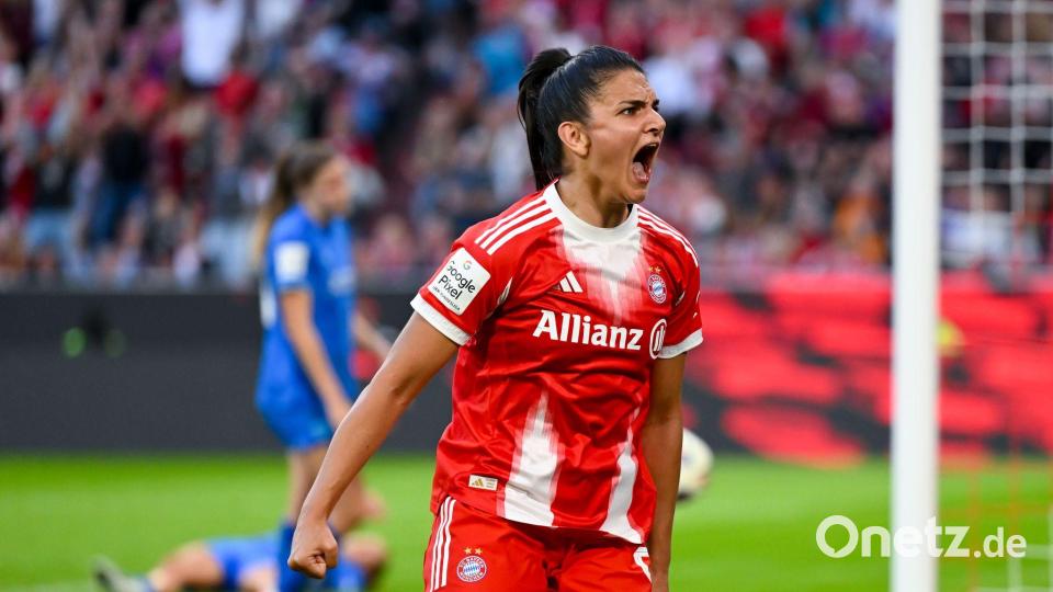 Jovana Damnjanovic brachte die Münchnerinnen früh in die Spur. (Archivbild) Bild: Sven Hoppe/dpa