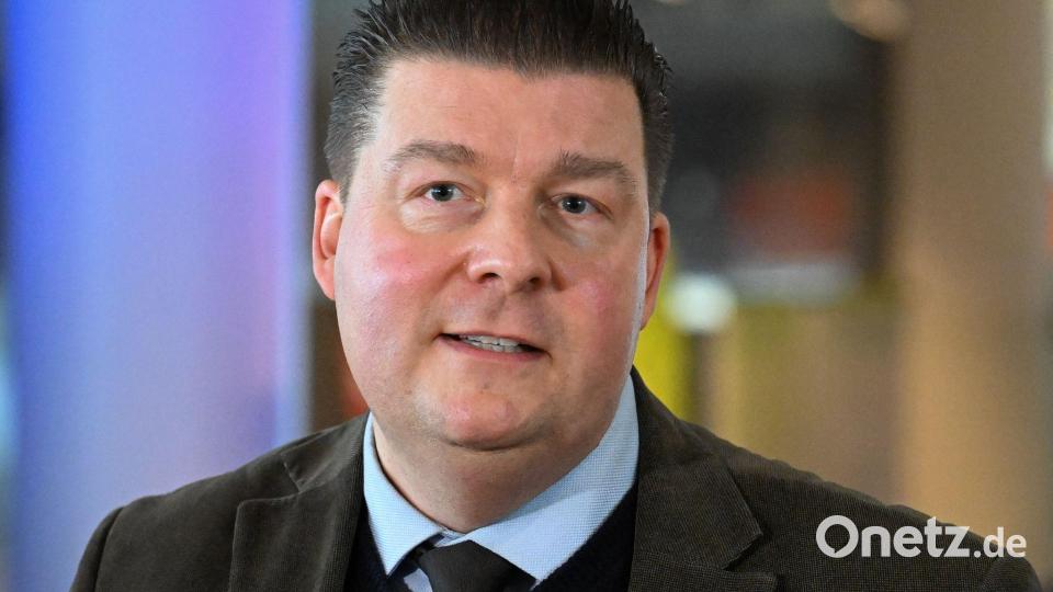 Hamburgs Finanzsenator Andreas Dressel zeigt sich in Potsdam optimistisch. Bild: Soeren Stache/dpa