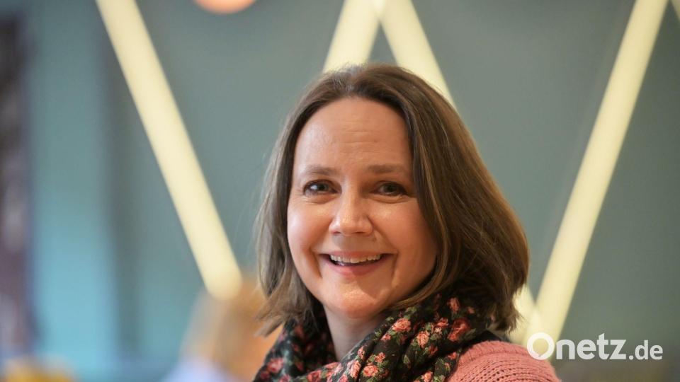 Von Olaf Scholz zu Bärbel Bas: Nikola Norgauer wechselt die Rolle. Bild: Malin Wunderlich/dpa