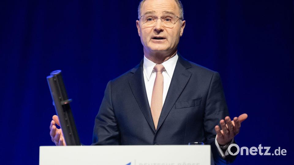 Stephan Leithner, Vorstandschef der Deutsche Börsen, setzt zum nächsten Milliardendeal an (Archivbild) Bild: Boris Roessler/dpa