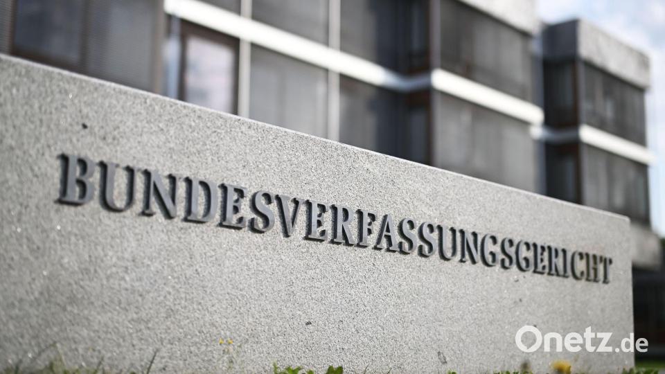 Das Gericht hat die Verfassungsbeschwerde eines Palästinensers geprüft. (Archivbild) Bild: Uli Deck/dpa