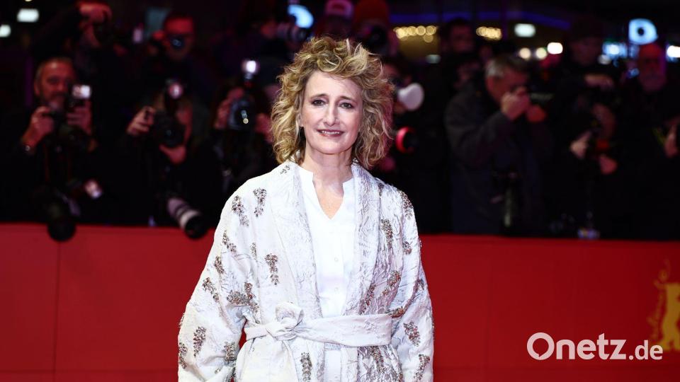 Tricia Tuttle auf dem Teppich. Bild: Christoph Soeder/dpa