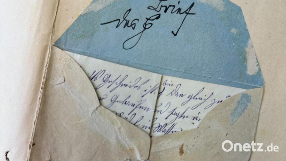Der entflohene Häftling schrieb seine Beobachtungen in diesem Brief an die Polizei. So konnte der Täter später überführt werden. Bild: Staatsarchiv Amberg