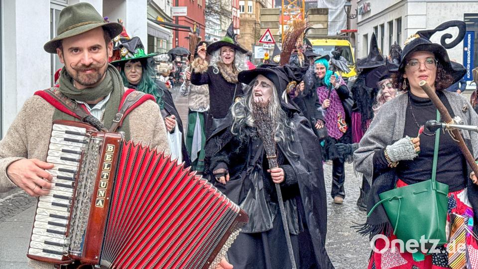 Musik sorgte für Stimmung in der Stadt. Bild: Wolfgang Steinbacher
