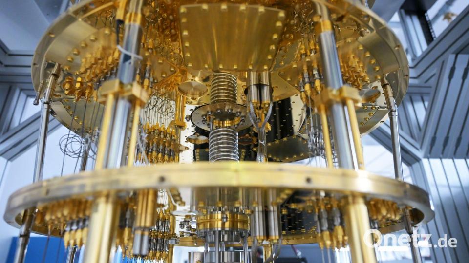 Der neue europäische Quantencomputer Euro-Q-Exa - hier das Vorgängermodell - soll Deutschland und Europa eine Spitzenposition in dieser Technik sichern. Bild: Malin Wunderlich/dpa