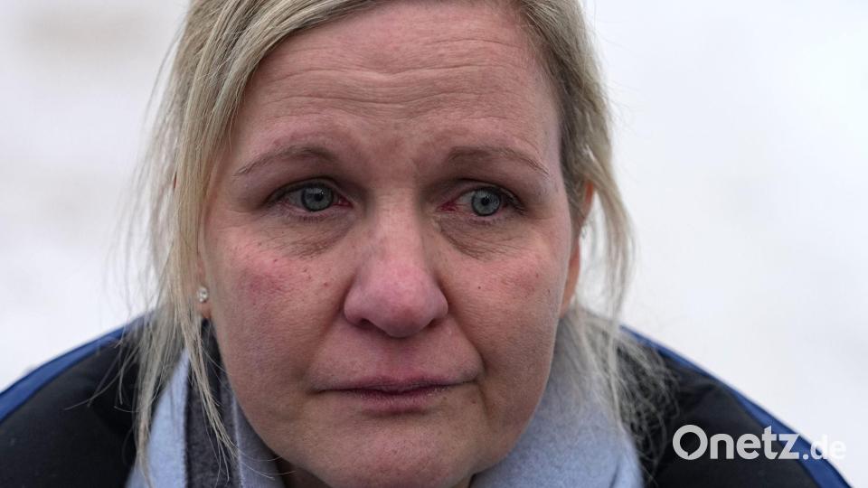 Unter Tränen erklärte IOC-Chefin Kirsty Coventry den Ausschluss von Heraskewytsch. Bild: Fatima Shbair/AP/dpa