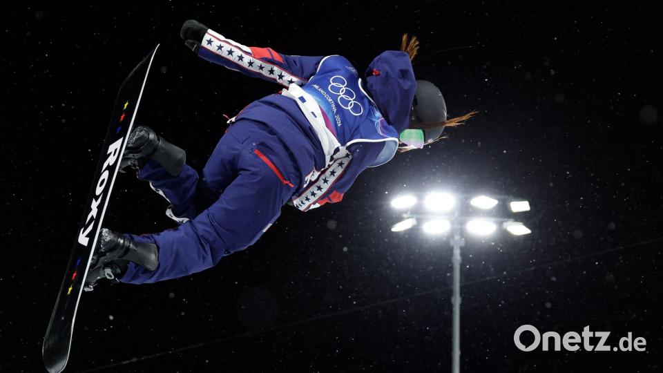 Chloe Kims Gold-Party konnte nicht stattfinden. Bild: Oliver Weiken/dpa