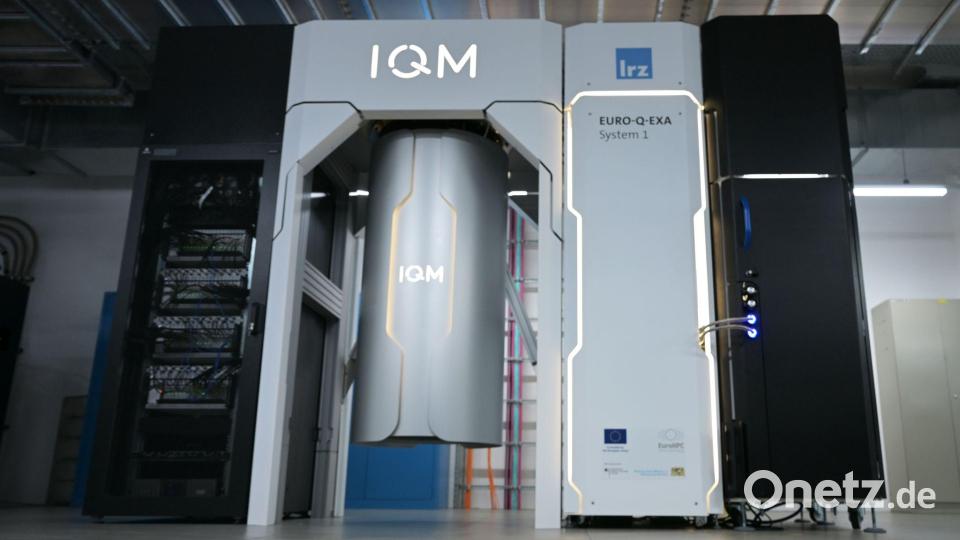 Der Quantencomputer Euro-Q-Exa ist mit Technik von IGM ausgestattet. Bild: Malin Wunderlich/dpa