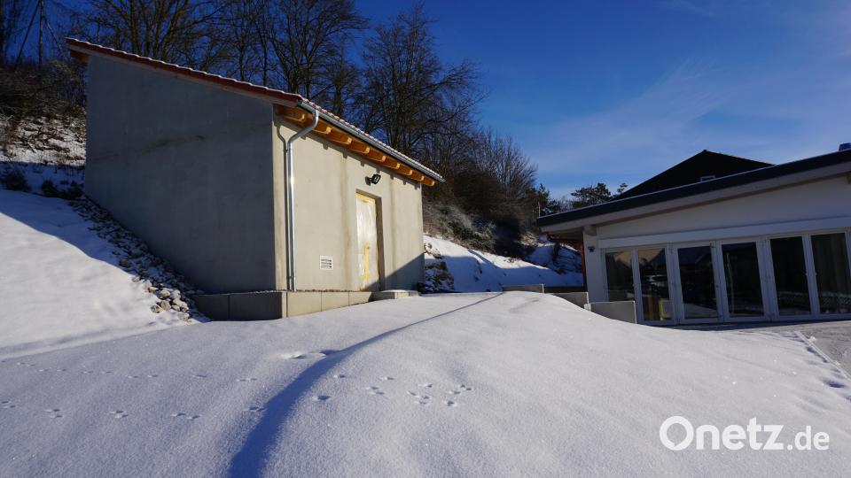Die Druckerhöhungsstation an der Mittelschule nimmt demnächst ihren Betrieb auf. Bild: tra