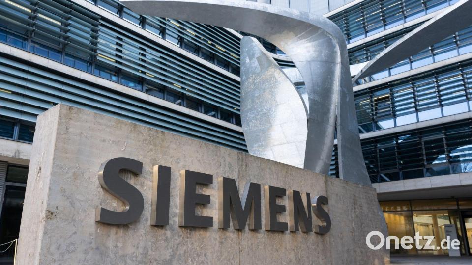 Siemens ist stark in sein neues Geschäftsjahr gestartet. (Archivbild) Bild: Sven Hoppe/dpa