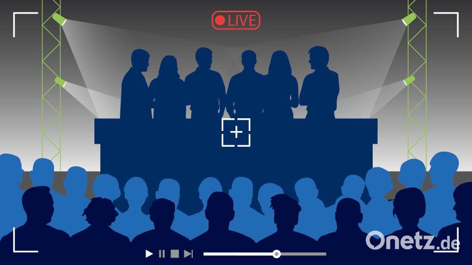 Sechs Bewerber für das Amt des Oberbürgermeisters in Weiden stellen sich den Fragen von Oberpfalz-Medien. Bild: Franka Eichl