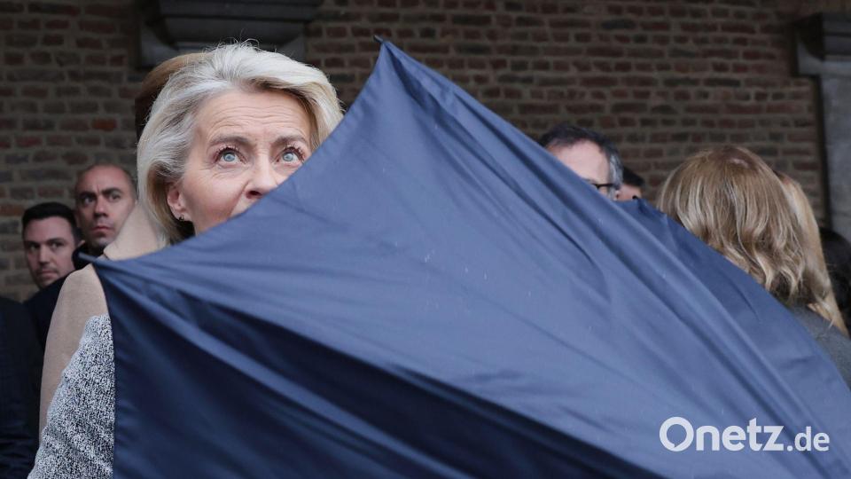 Kündigt an, dass Europa in diesem Jahr zu Wettbewerbsfähigkeit liefert: Ursula von der Leyen. Bild: Omar Havana/AP/dpa