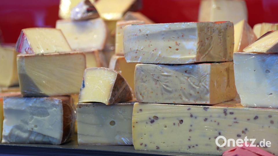 Europäische Käse- und Milchprodukte haben in China einen guten Ruf. (Symbolbild) Bild: Marcus Brandt/dpa