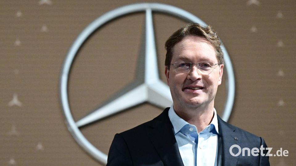 Mercedes-Chef Ola Källenius: „Wir sind bereit für das Jahr 2026“ Bild: Bernd Weißbrod/dpa