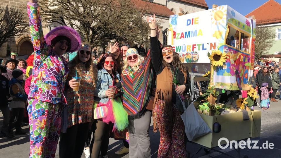 Gaudi muss sein beim Faschingszug. Archivbild: mma