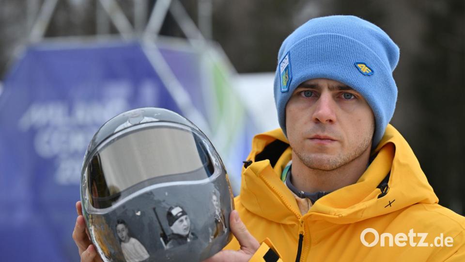 Der ukrainische Skeleton-Pilot Wladislaw Heraskewytsch hat Einspruch gegen seinen Ausschluss eingelegt. Bild: Robert Michael/dpa