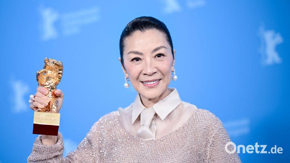 Die Schauspielerin wurde für ihr Lebenswerk ausgezeichnet. Bild: Britta Pedersen/dpa