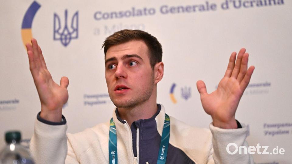 Sieht keine Regeln verletzt: Skeleton-Fahrer Wladislaw Heraskewytsch. Bild: Peter Kneffel/dpa